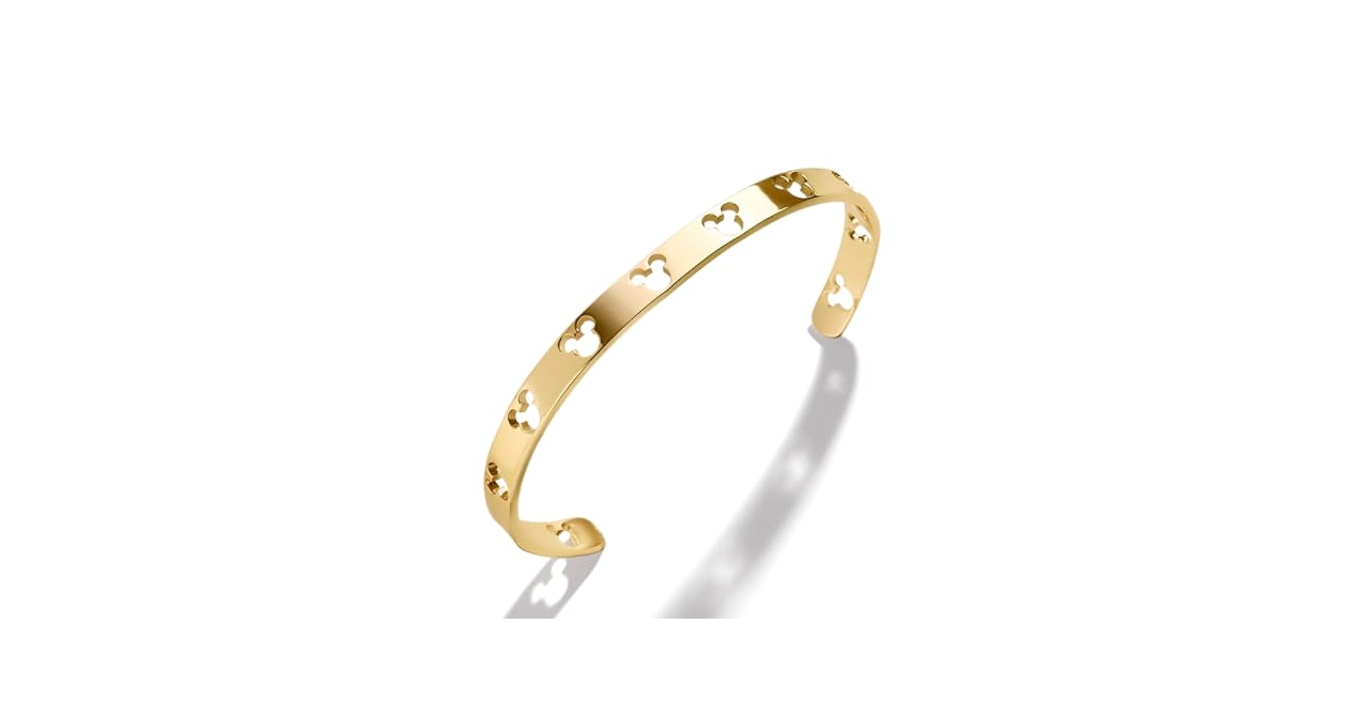 ◆bauble bar◆Mickey Mouse Disney Cutout Cuff Bracelet Amazon.com: BaubleBar Mickey Mouse Disney Cutout Cuff